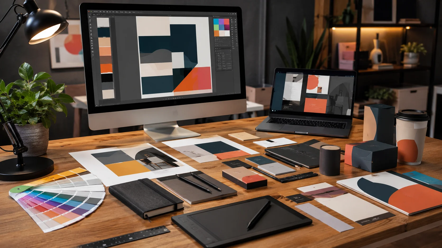 Diseño de identidad visual para empresas: logo, colores, piezas y publicidad