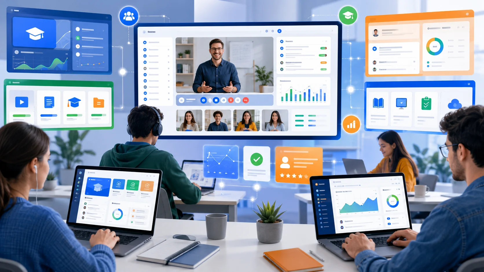 Plataforma educativa virtual: diferencias entre Moodle, Google Classroom y sistemas personalizados