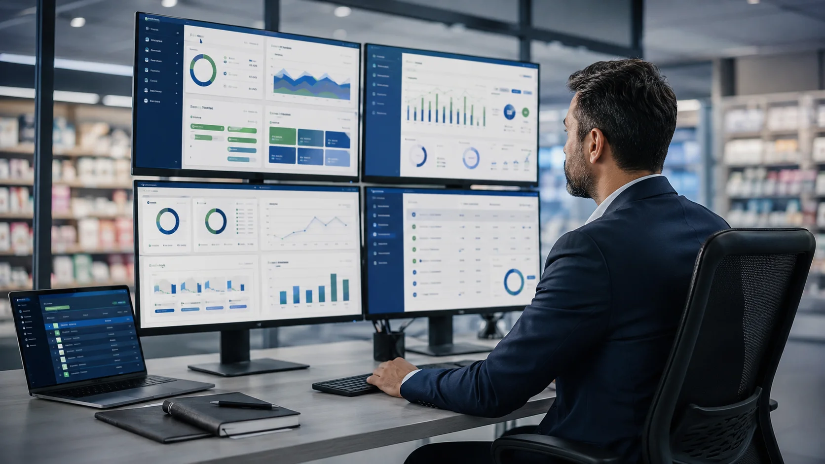 Software para controlar ventas, inventario y clientes en una empresa
