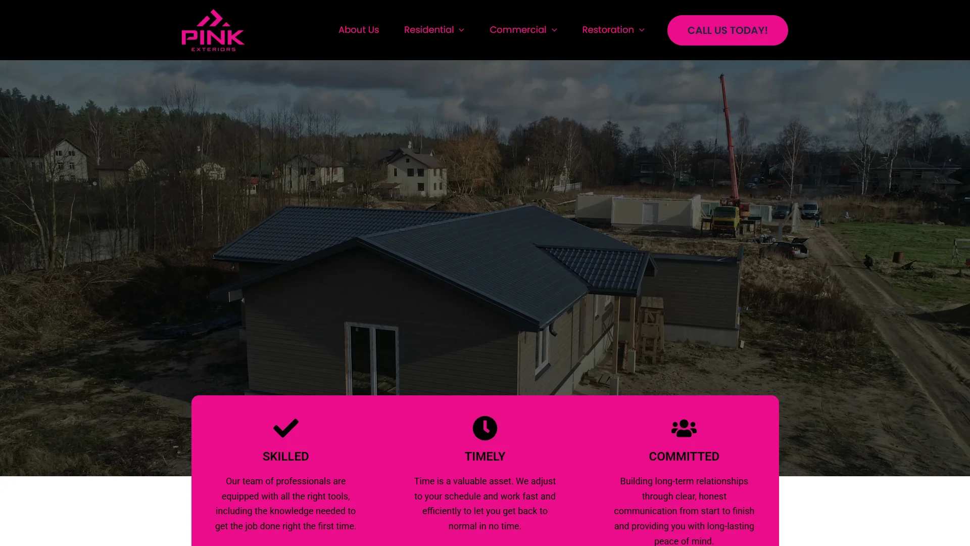 Pink Exteriors